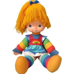 Rainbow Adventure Doll 1983 with Yellow Hair missing tie
